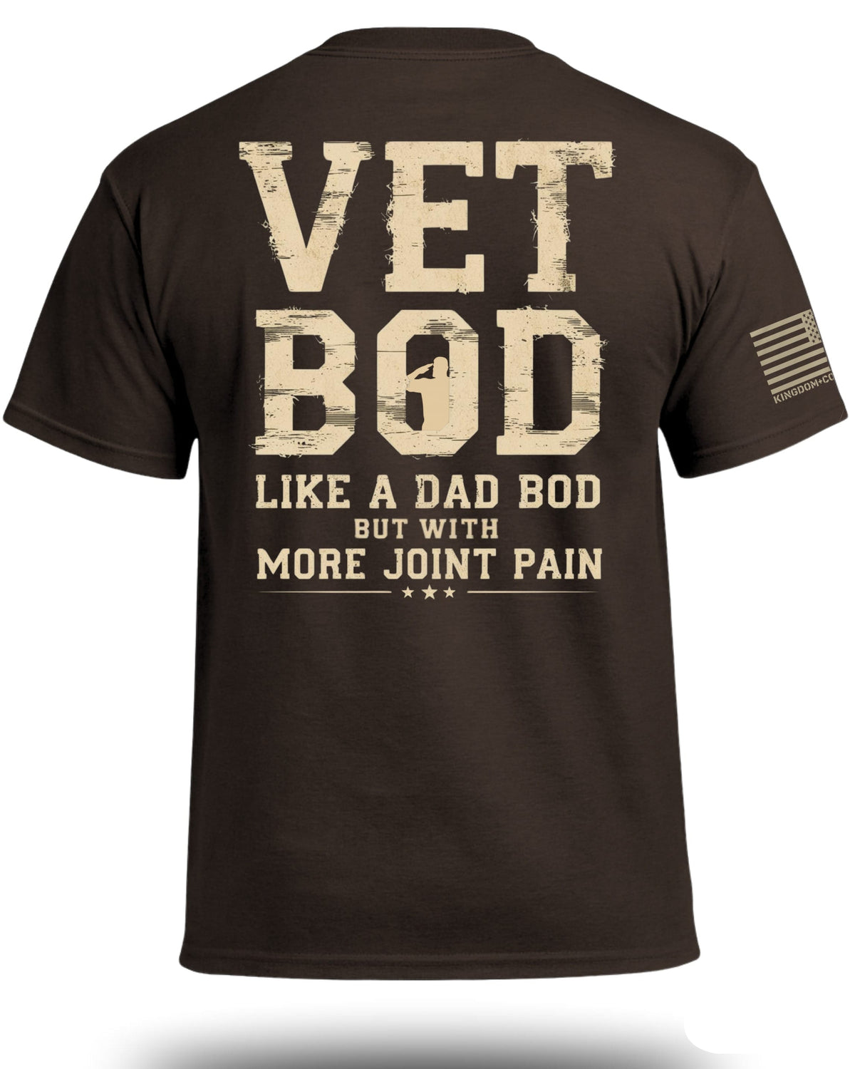 Vet-Körper wie ein Papa-Körper T-Shirt