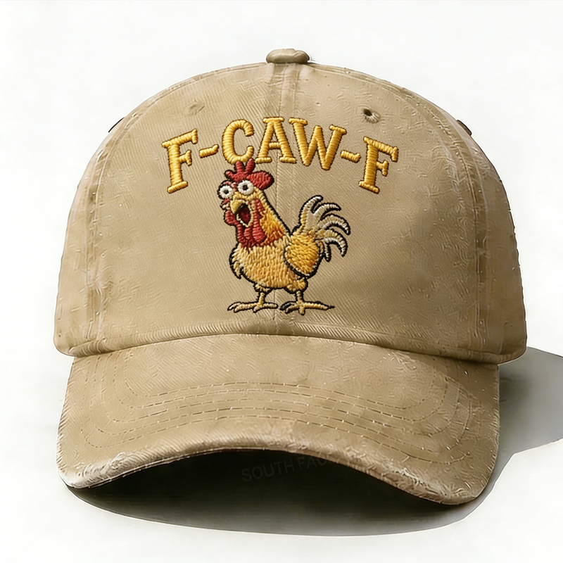 F-CAW-F Rooster Funny Hat