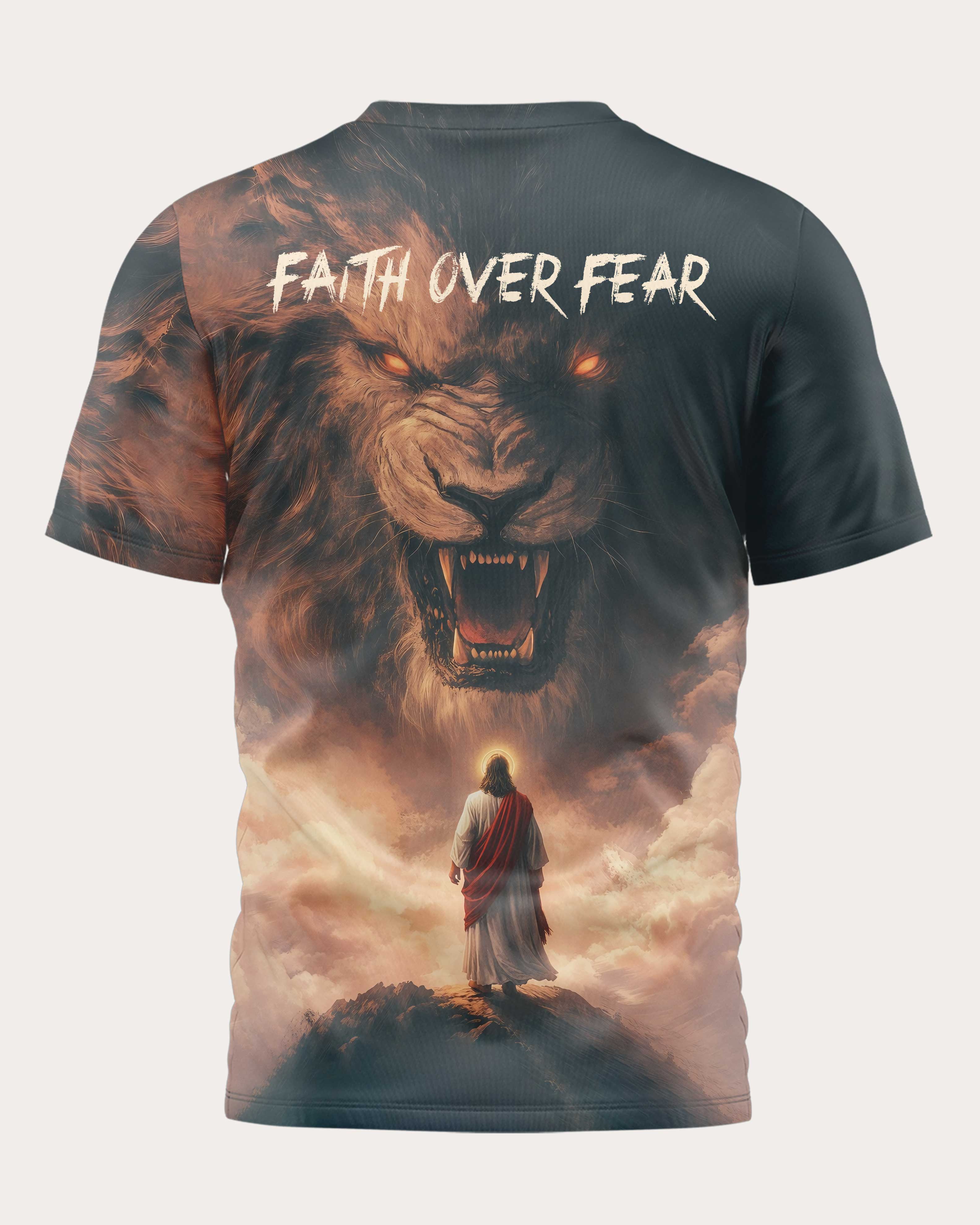 T-shirt La foi plutôt que la peur