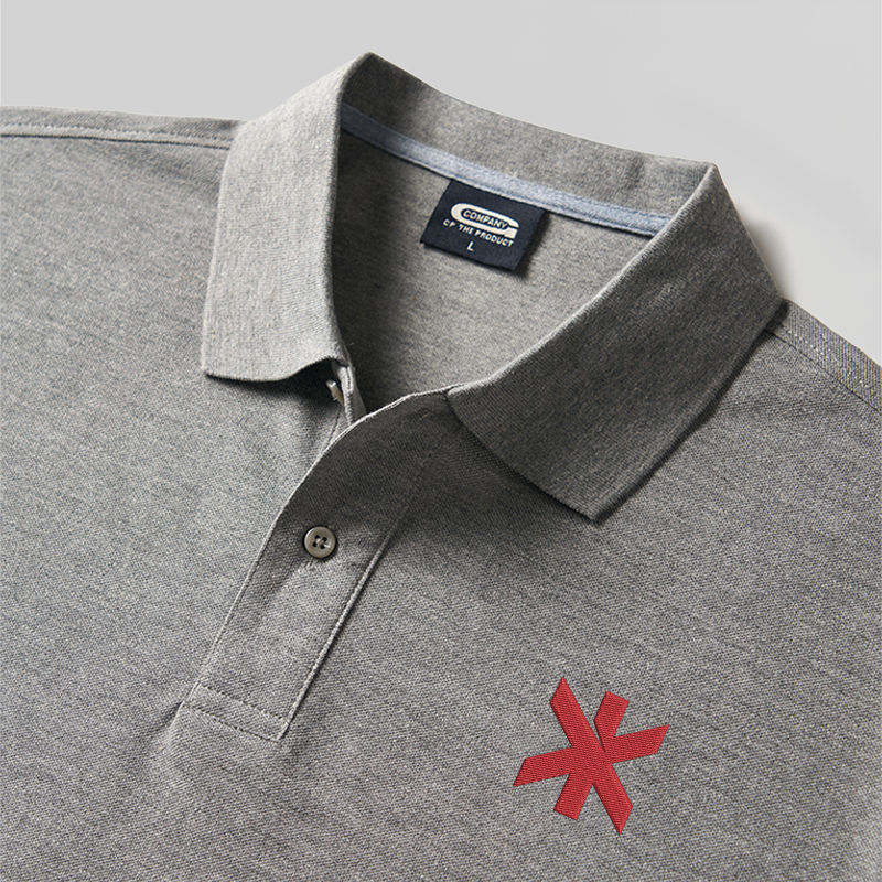 2077 Trauma Team Geek Embroidered Polo Shirt