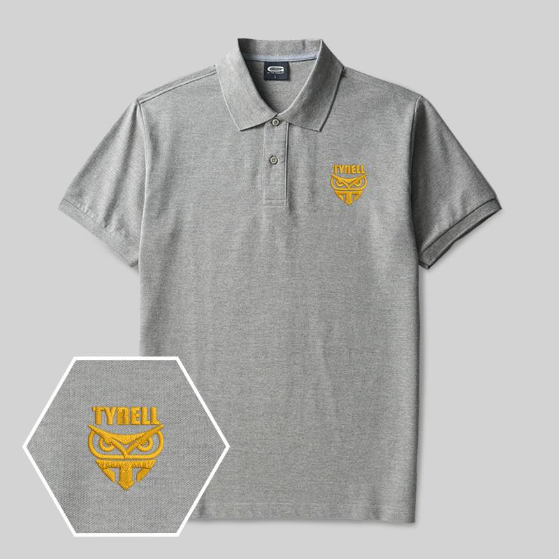 Tyrell Corporation Geek besticktes Poloshirt