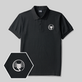 Facehugger Geek Embroidered Polo Shirt