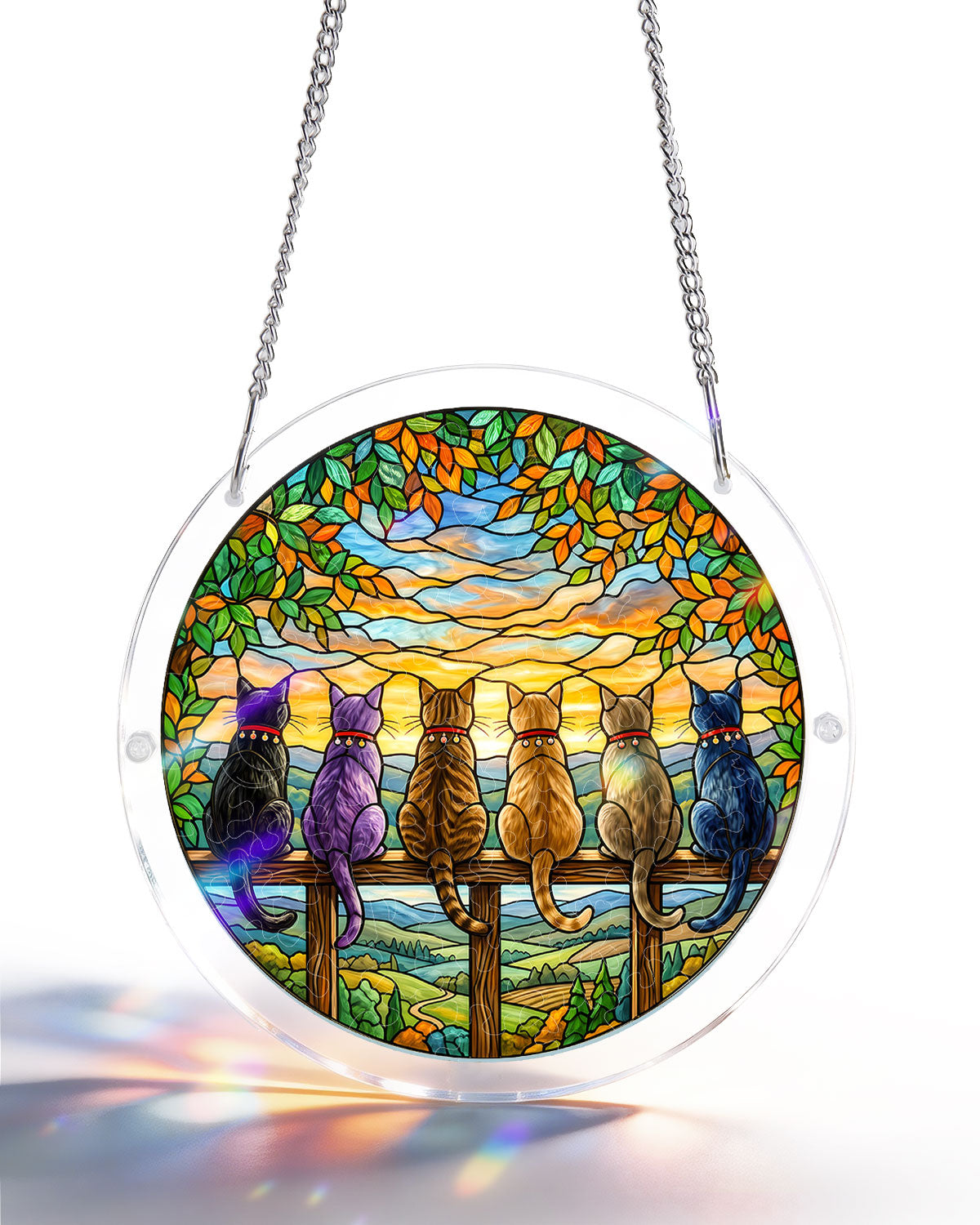Attrape-soleil en acrylique Horizon Watchers (puzzle)