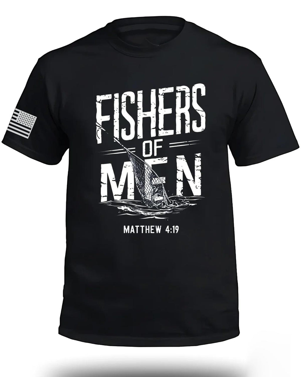 Fishers Of Men Matthew 4:19 T-Shirt