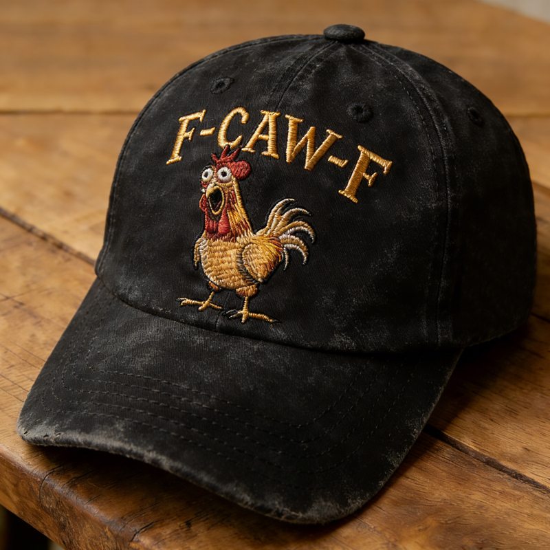 Gorra divertida de gallo F-CAW-F