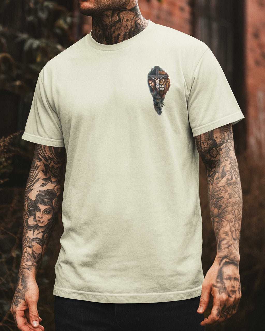 Jesus ist die Kraft hinter jedem Schritt, den ich gehe, T-Shirt