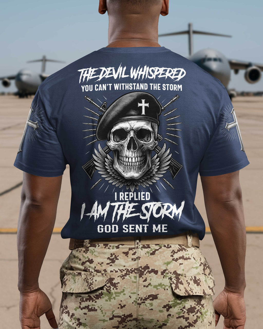 The Devil Whispered You Can’t Withstand The Storm T-Shirt
