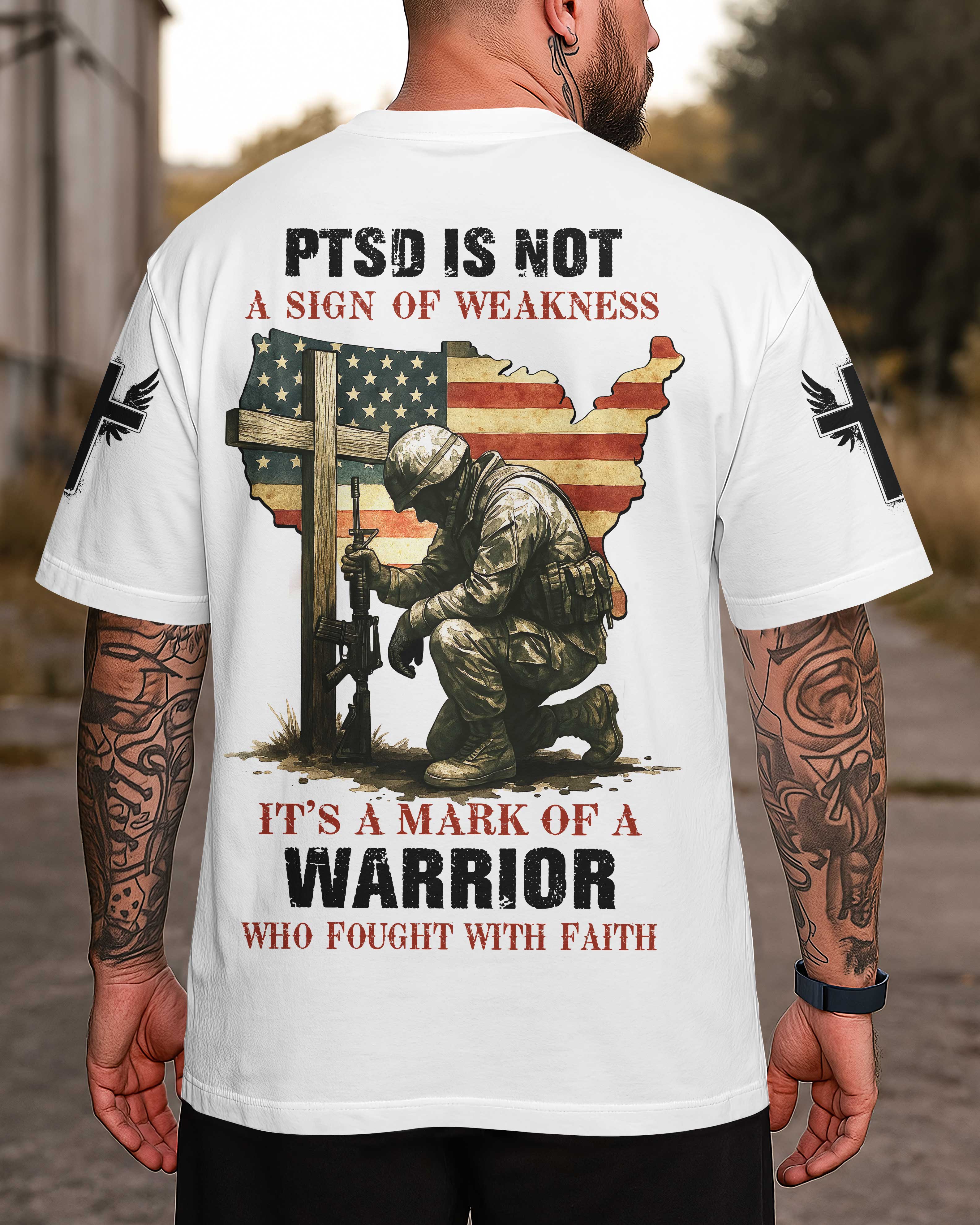T-shirt Le SSPT n'est pas un signe de faiblesse