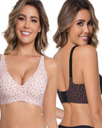Women's Seamless Wireless Push Up Bra