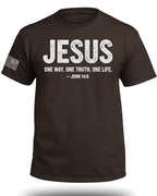 Jesus One Way One Truth One Life T-Shirt