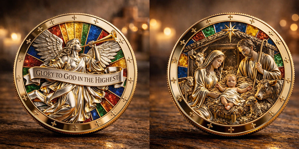 ⚡️Last Day 60% OFF - Glory to God Nativity Coin
