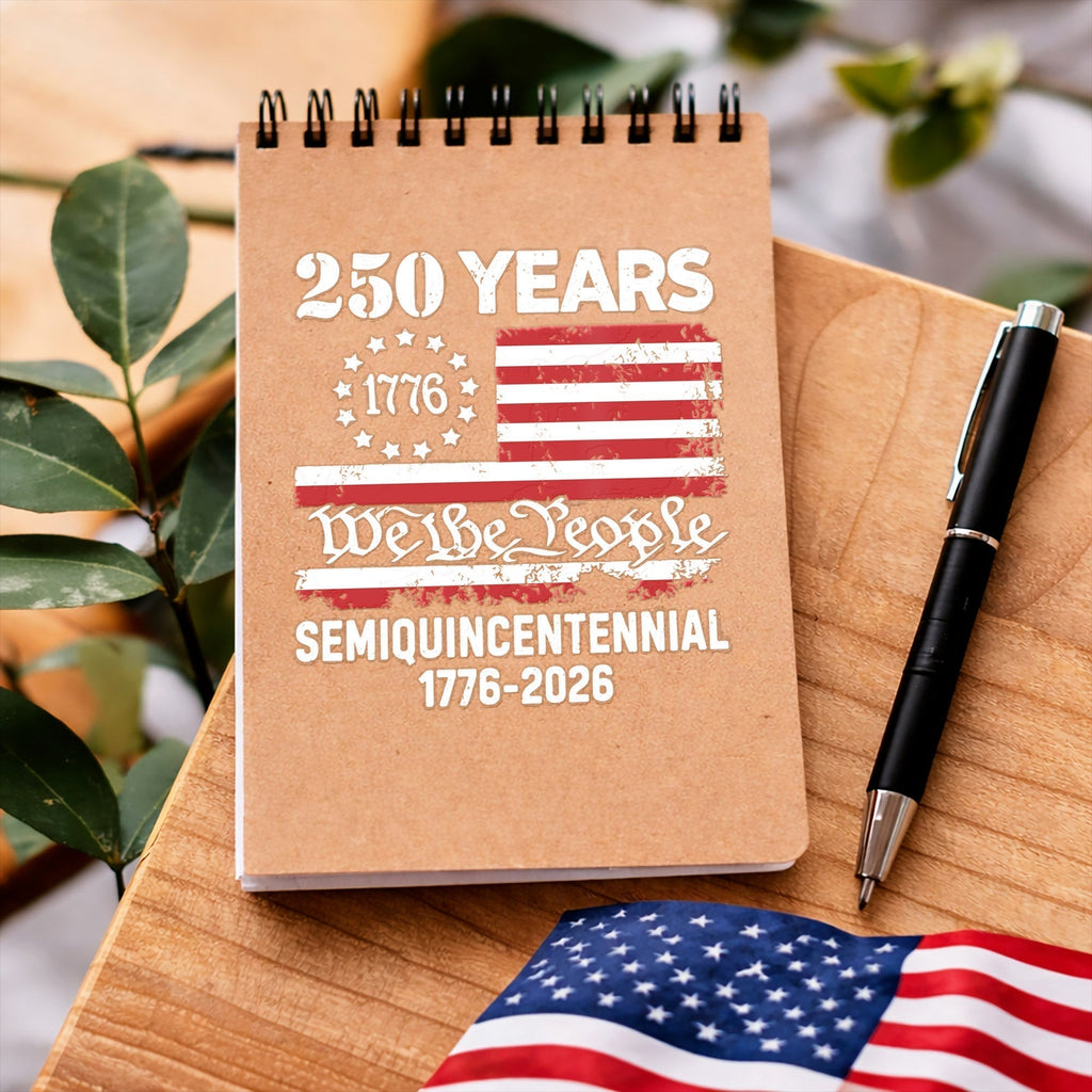 Semiquincentennial 250th Anniversary Decal USA Flag We the People 1776-2026