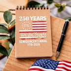 Semiquincentennial 250th Anniversary Decal USA Flag We the People 1776-2026