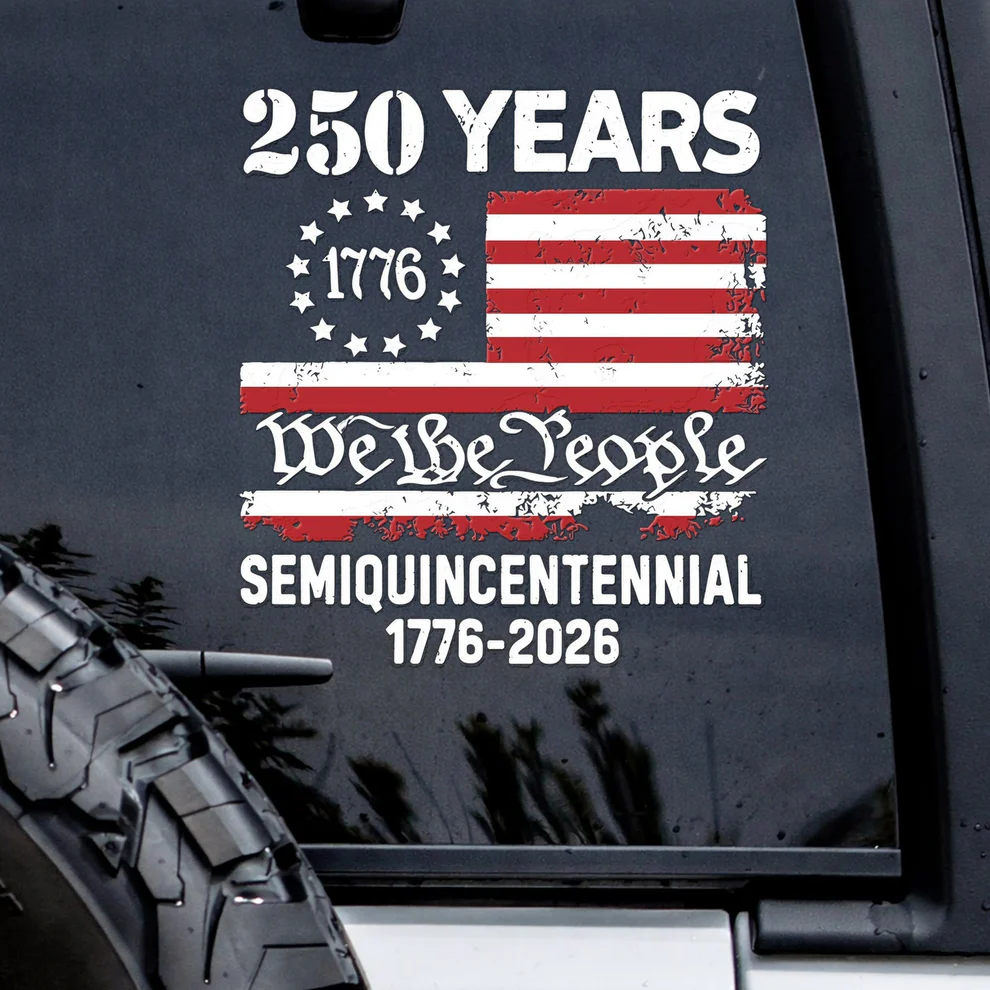 🔥 LIMITED TIME OFFER – 250th Anniversary Decal Eagle Patriotic