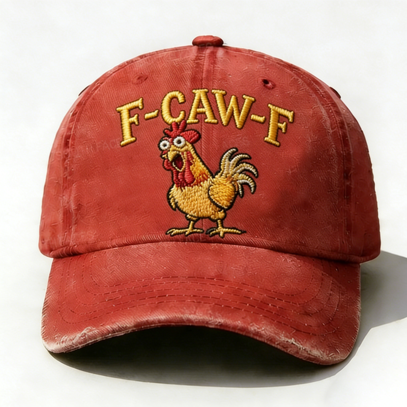 F-CAW-F Rooster Funny Hat