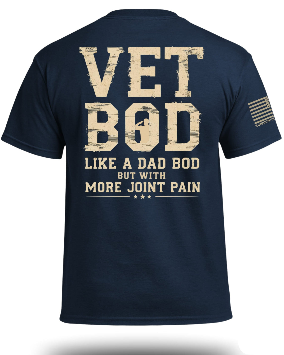 Vet-Körper wie ein Papa-Körper T-Shirt