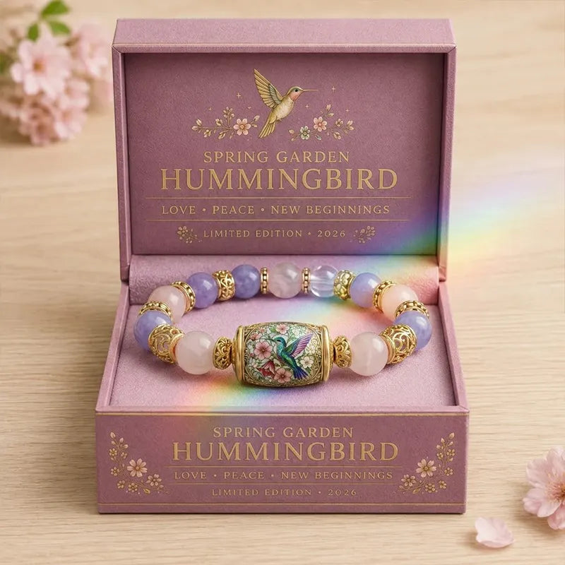 Hummingbird Beaded Bracelet