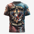 One Nation Under God All Over Print T-shirt