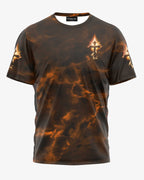 Ein Kind Gottes Ein Mann des Glaubens Ein Krieger Christi All Over Print T-Shirt