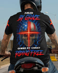 Fueled By Grace Allover-Print T-Shirt