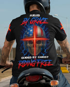 Fueled By Grace Allover-Print T-Shirt