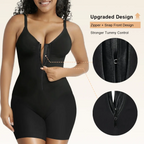 Women's Zip-Up Shapewear Bodysuit | Tummy Control Seamless Body Shaper