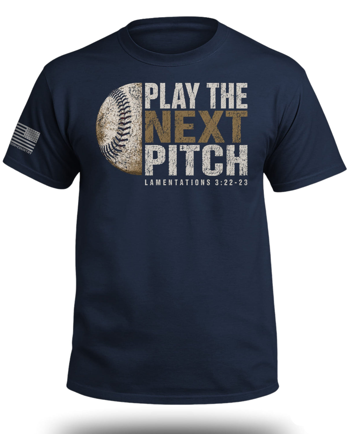 Play The Next Pitch Baseball T-Shirt