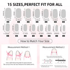 30-Piece Blush Glossy Press-On Nails – Short Natural Everyday Manicure