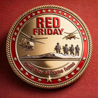 RED FRIDAY Veteran Commemorative Coin