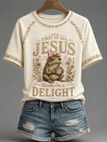 Damen T-Shirts mit Glaubensmotiv