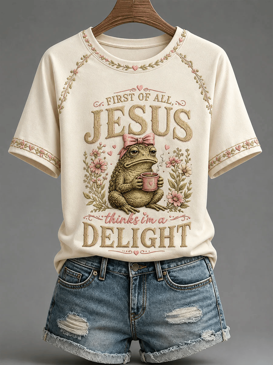 Damen T-Shirts mit Glaubensmotiv