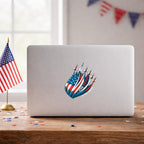America 250th Anniversary Decal 1776-2026 Patriotic USA Flag Car Window Sticker