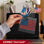 America 250th Anniversary Decal 1776-2026 Patriotic USA Flag Car Window Sticker