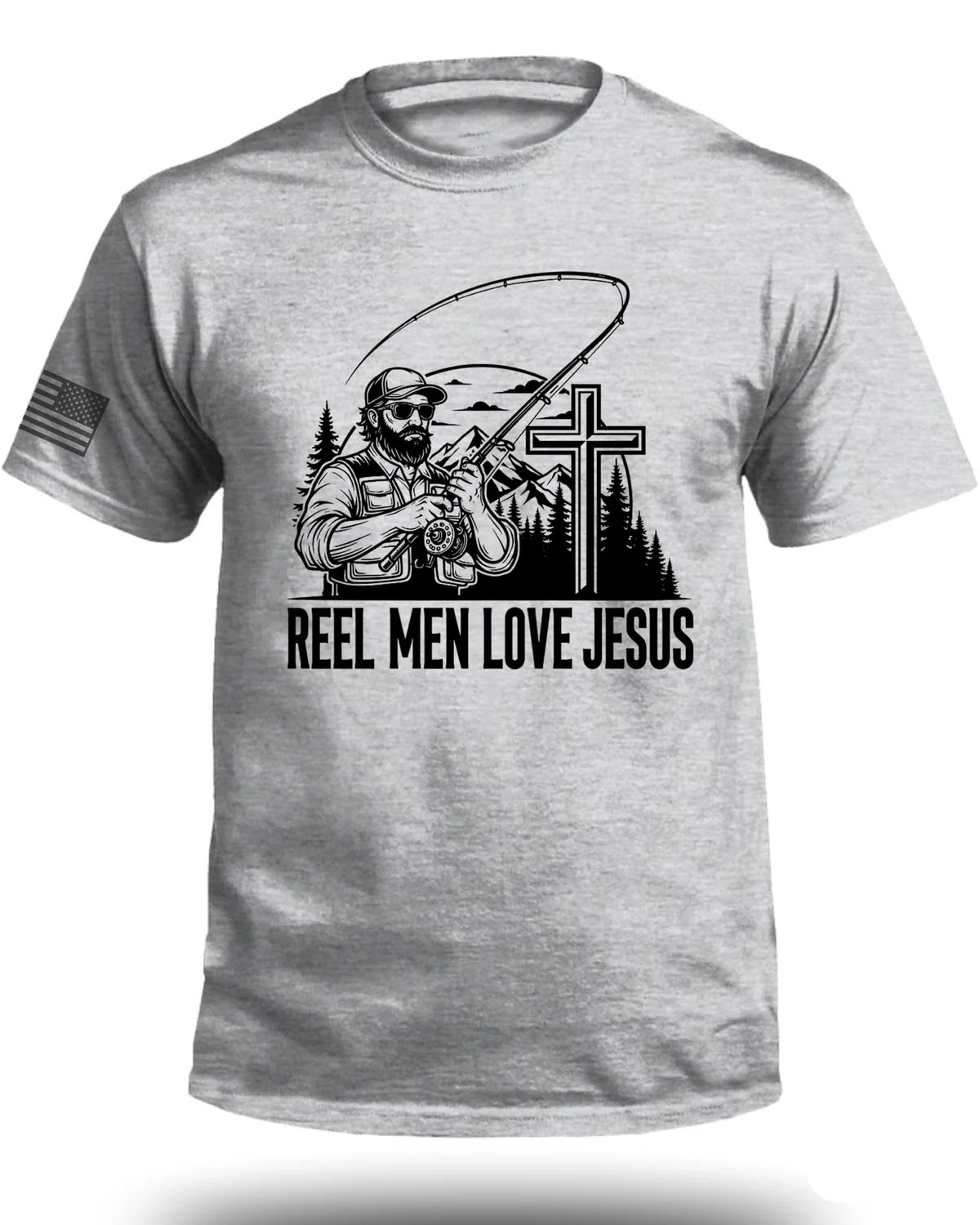 Reel Men Love Jesus T-Shirt