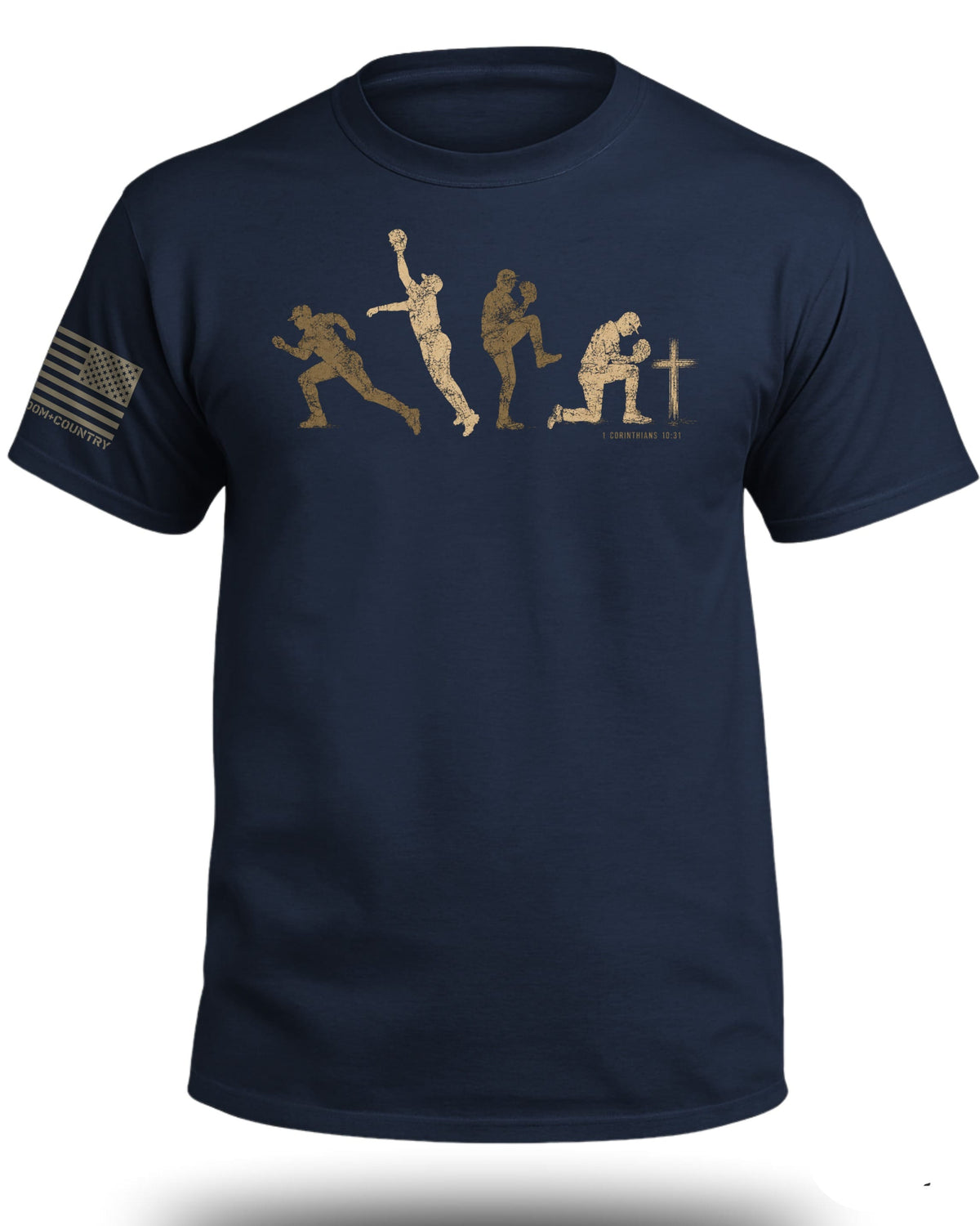 Baseball Faith Journey T-Shirt