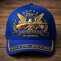 Retro 250th Anniversary American Independence Art Print Baseball Cap