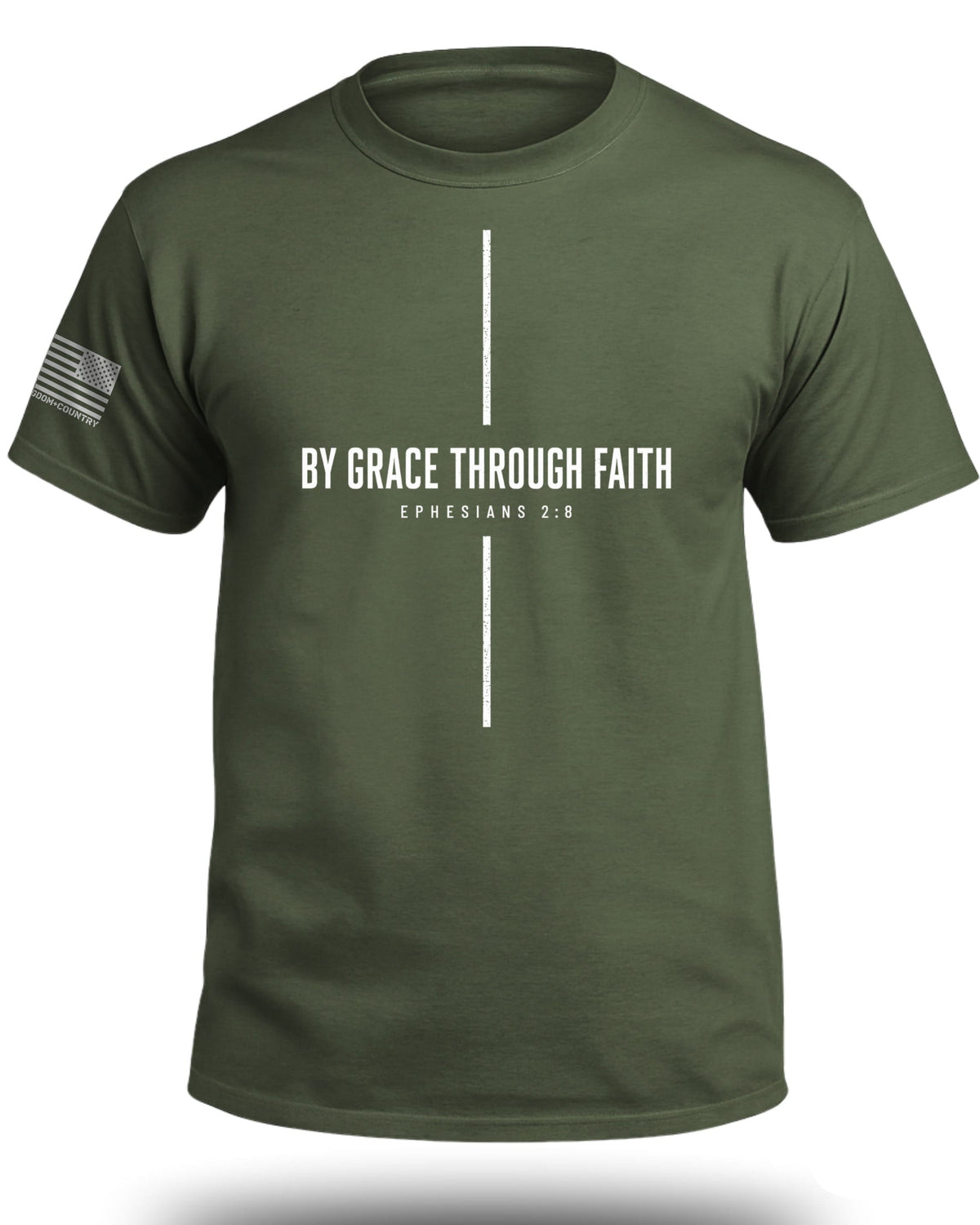 By Grace Through Faith Cross T-Shirt