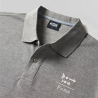 Newton’s Push Geek Embroidered Polo Shirt