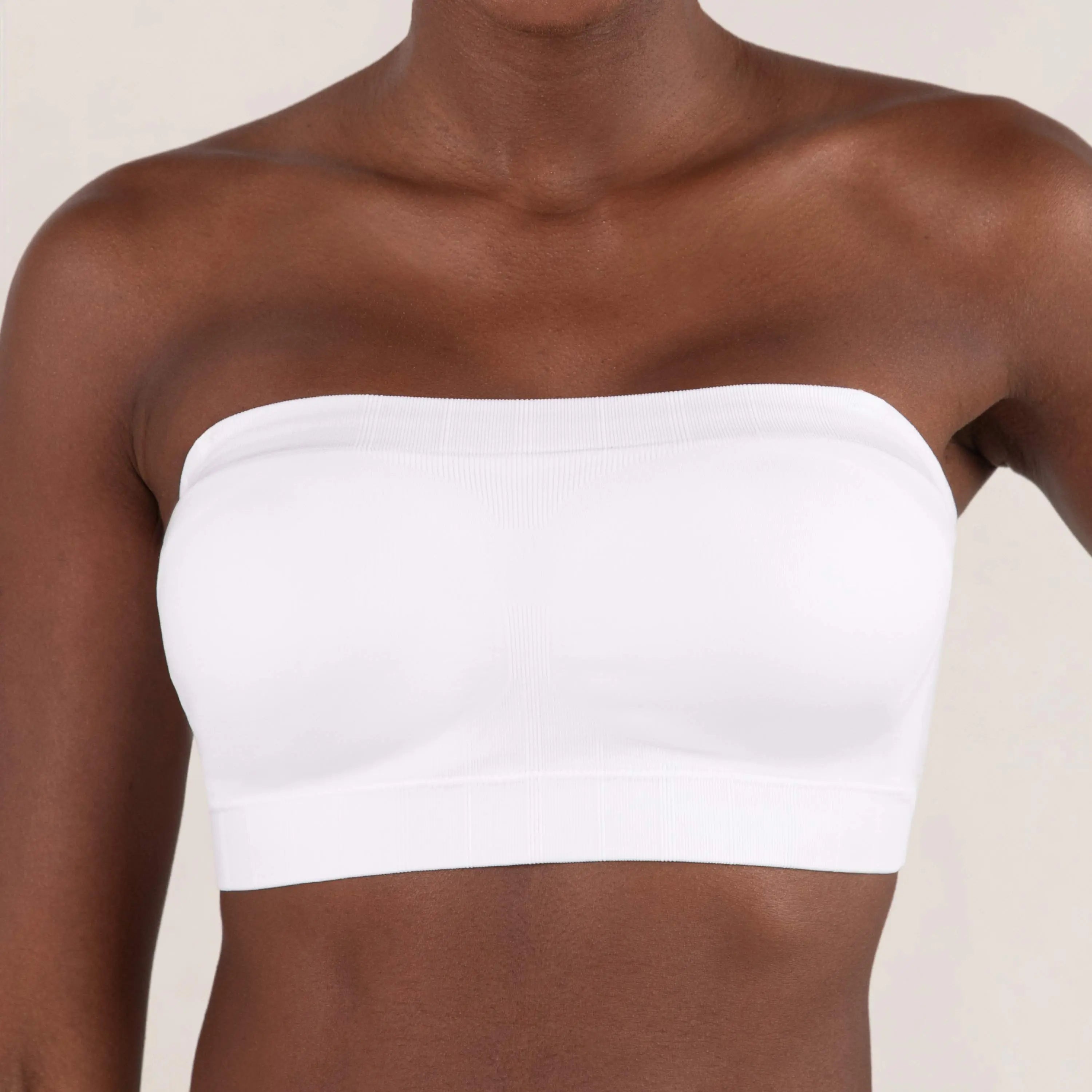 Damen umwandelbarer trägerloser Bandeau-BH