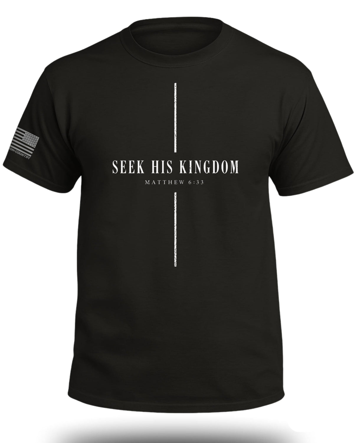 Seek His Kingdom Cross T-Shirt