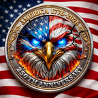 America 250th Anniversary Eagle Commemorative Coin