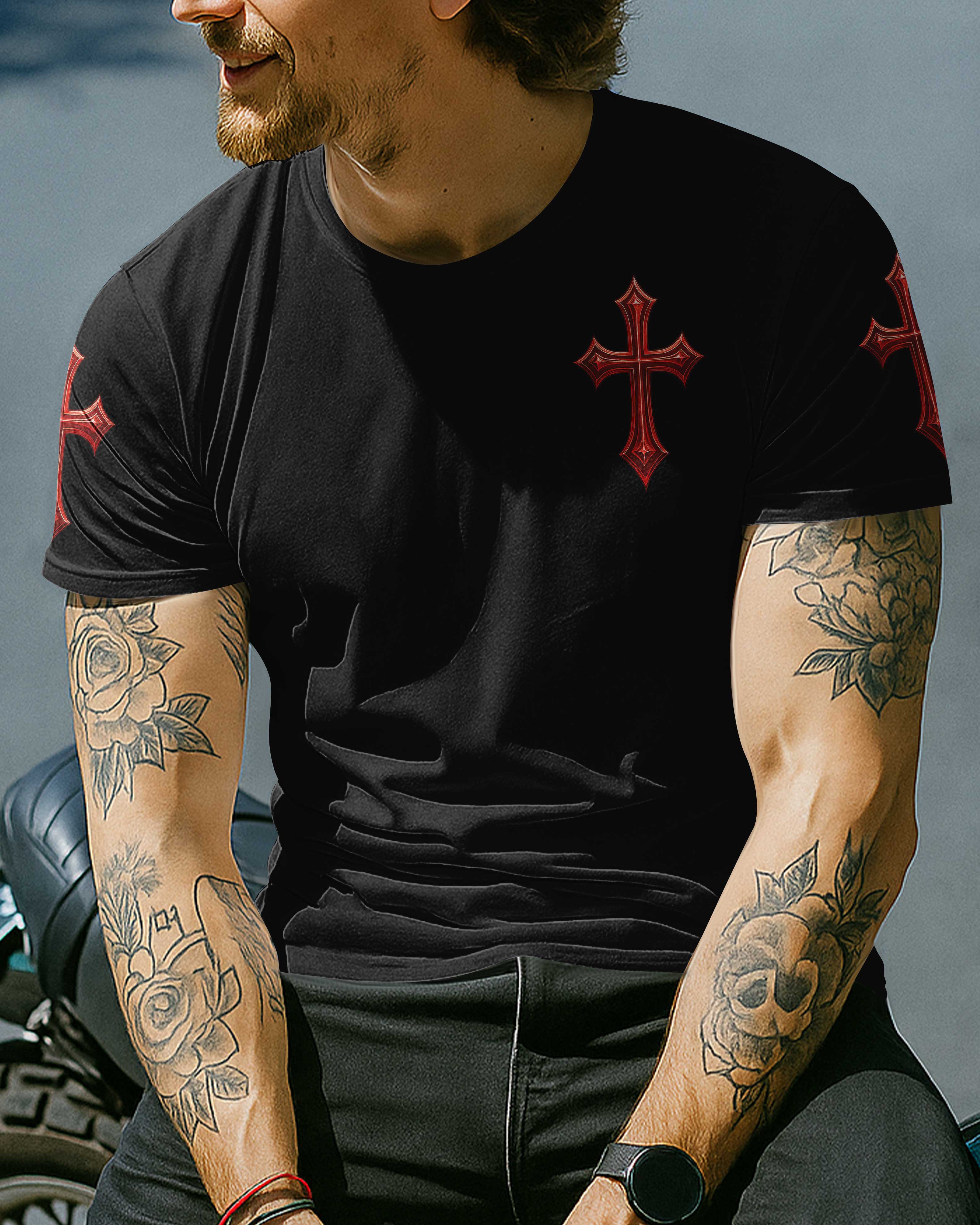 Forgiven All Over Print T-Shirt