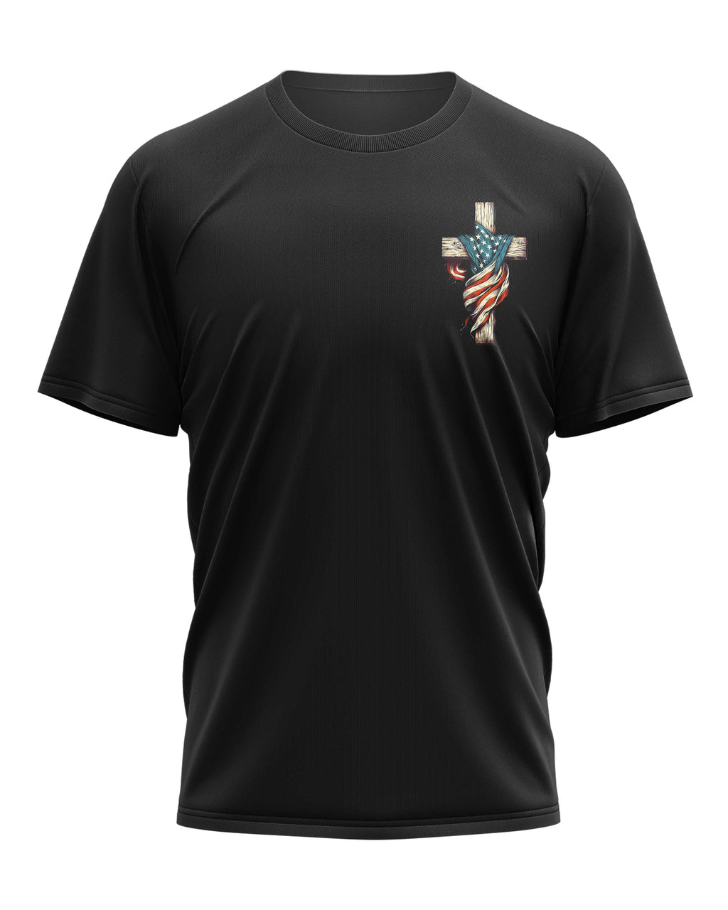 I Only Kneel For One Man And He Died On The Cross All Over Print T-Shirt