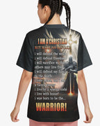 I Am A Christian Allover-Print-T-Shirt