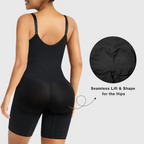 Women's Zip-Up Shapewear Bodysuit | Tummy Control Seamless Body Shaper