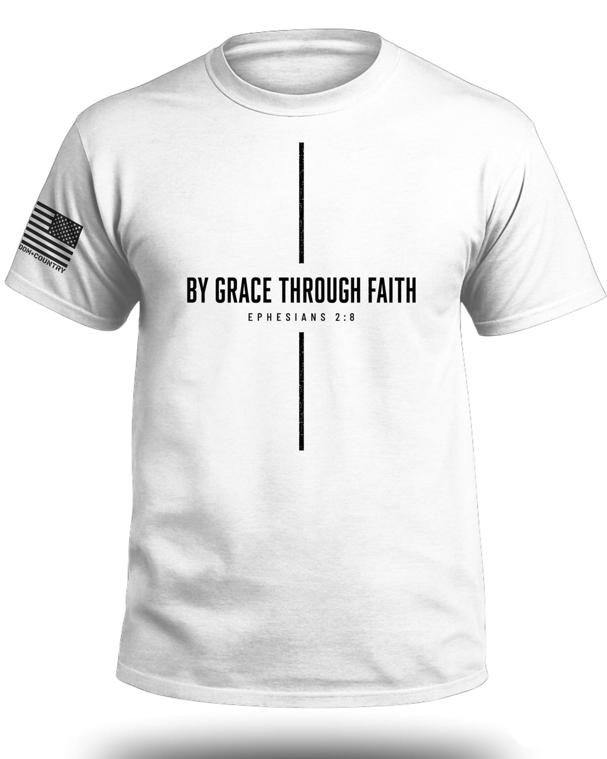 By Grace Through Faith Cross T-Shirt
