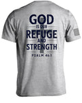 Gott ist unsere Zuflucht und Stärke T-Shirt