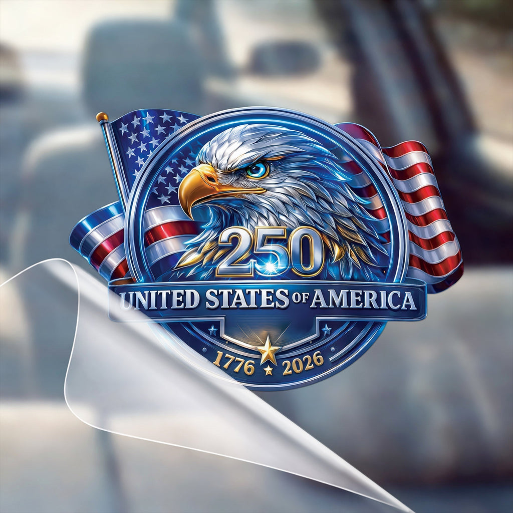 USA 250th Anniversary Eagle Decal – United States of America 1776–2026 Patriotic