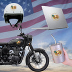 USA Flag Eagle Liberty Bell 250th Anniversary Decal 1776-2026 Patriotic Sticker