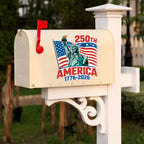 USA Flag Liberty Statue 250th Anniversary Decal Sticker 1776-2026